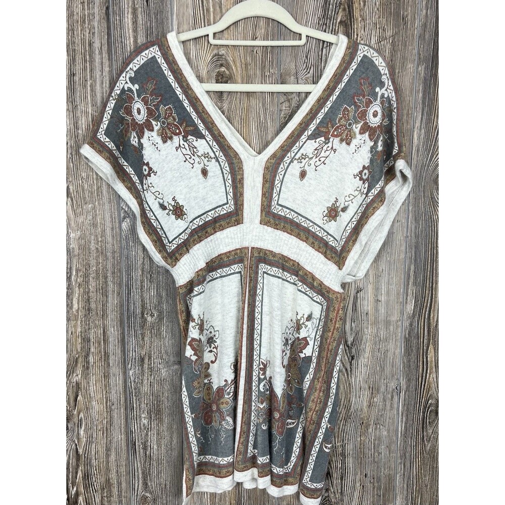 XXI Tunic Sweater Angora Rabbit Blend‎ Boho Chic Festival Soft Fuzzy Size Small